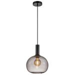 Nordlux Alton 25 Pendel Lampe Glass Svart | Egnet for 1x E27