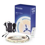 Noxion LED Strip Naga 5 Meter Komplet set - Smart Wifi - 24V - 120LEDs/m - 9.6W/m - 940 Kald Hvit | 8mm - IP20 - Beste Fargegjengivelse - SMD2835