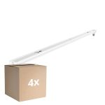 Fordelspakning 4x Noxion Lyslister Click V2 LED T8 | Egnet for 1x 150cm LED Lysrør