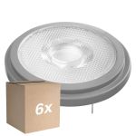 Fordelspakning 6x Ledvance Superior LED spot Reflektor G53 AR111 11.7W 800lm 24D - 927 ekstra varm hvit | beste fargegjengivelse - dimbar - erstatter 75W