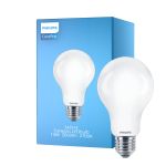 Philips Corepro LED Pære E27 Pære matt 13W 2000lm - 827 ekstra varm hvit | erstatter 120W