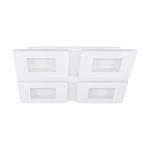 Eglo Taklampe Padrogia-Z Stål Hvit 9.7W 1170lm - 827-865 Innstillbar Hvit + RGB | IP20 - Zigbee Dimbar
