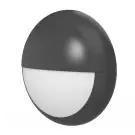 Noxion LED Vegg - Taklampe Pro V2 12/16/20W 2400lm - 830-840-865 CCT | 325mm - IP65 + &Oslash;yelokk Sirkel Svart