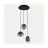 Eglo Pendel Lampe Aguilares Stål Svart | IP20 - Egnet for 3x E27 