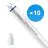 Fordelspakning 10x Philips LED Lysrør T8 MASTER (EM/Mains) High Output 8W 1000lm - 830 varm hvit | 60cm - erstatter 18W