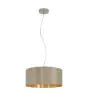 Eglo Pendel Lampe Maserlo Stål Sateng Nikkel | Egnet for 3x E27