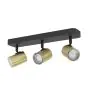 Eglo Taklampe Consuma 1 Stål Svart | IP44 - Egnet for 3x GU10 