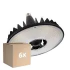 Fordelspakning 6x Ledvance Highbay E40 LED 105W 14000lm 100D - 840 Kald Hvit | Erstatter 250W
