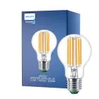 Philips MASTER LED Pære Ultra Efficient E27 Pære klar 5.2W 1095lm - 830 varm hvit | erstatter 75W